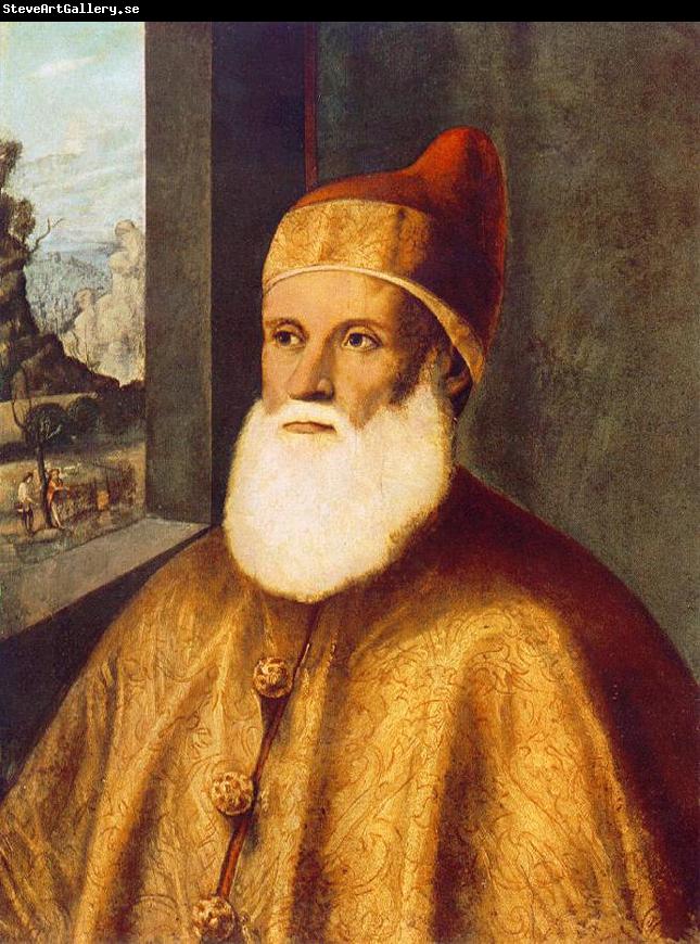 BASAITI, Marco Portrait of Doge Agostino Barbarigo